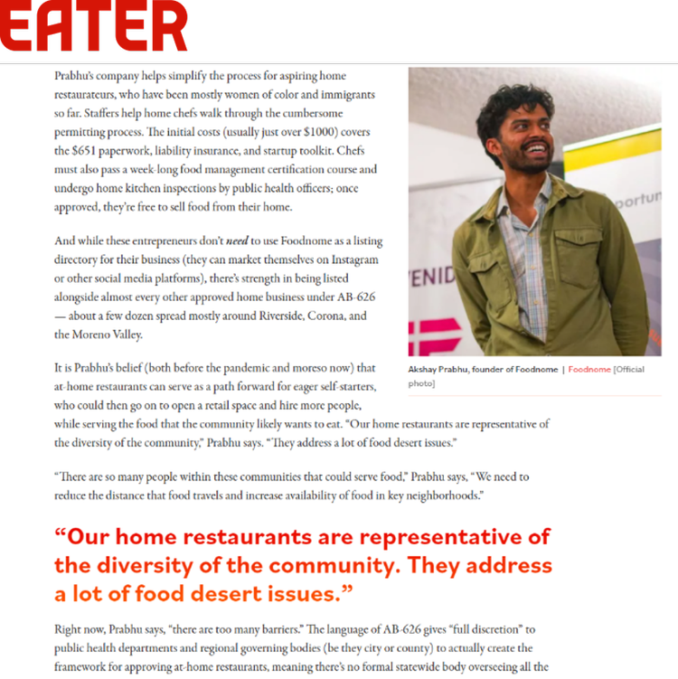 Eater LA article screenshot